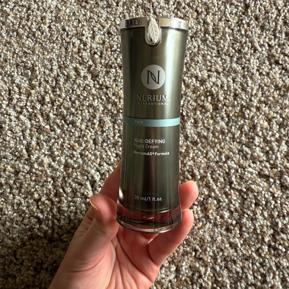 Nerium Age-Defying Night Cream in Silver and Gray